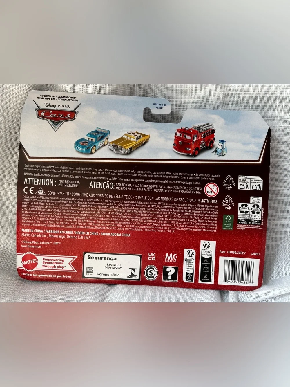 Cars Woody and Buzz 20th anniversary